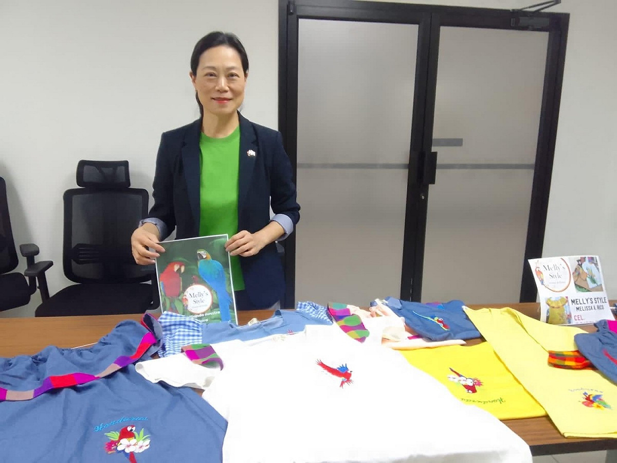 駐宏大使張俊菲返抵台灣。 圖：翻攝Taiwan en Honduras臉書專頁