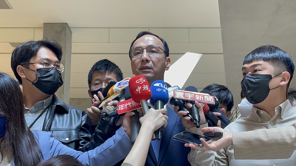 國民黨主席朱立倫。 圖：國民黨文傳會/提供（資料照）
