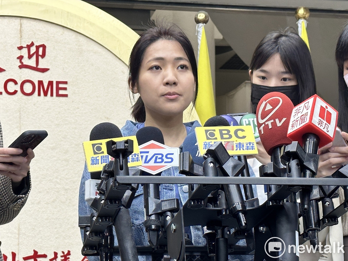 國民黨台北市議員徐巧芯。 圖：周煊惠 / 攝