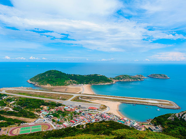 馬祖北竿機場。 圖：翻攝連江縣交通旅遊局官網