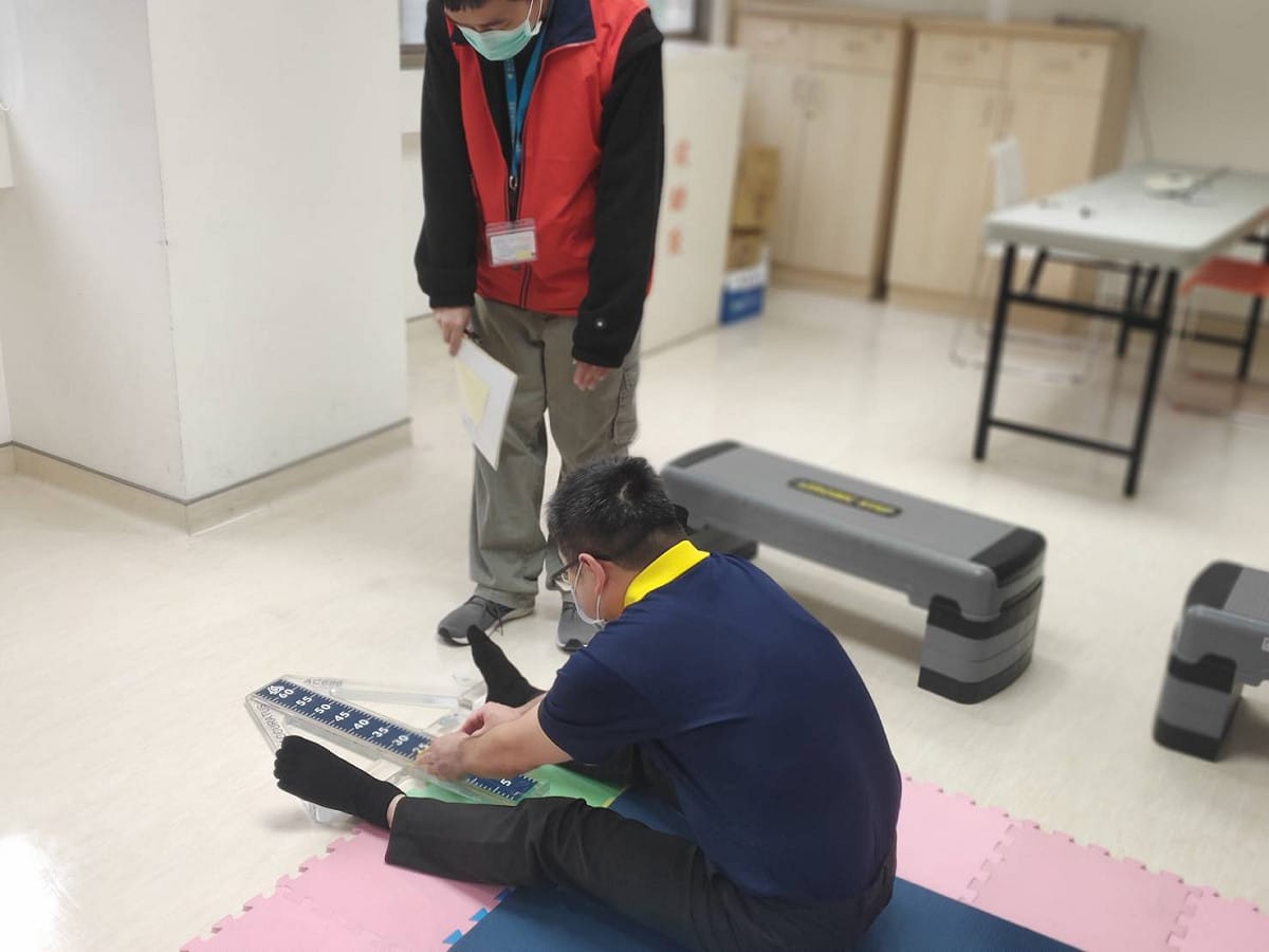 體適能檢查。 圖：新北市交通局提供