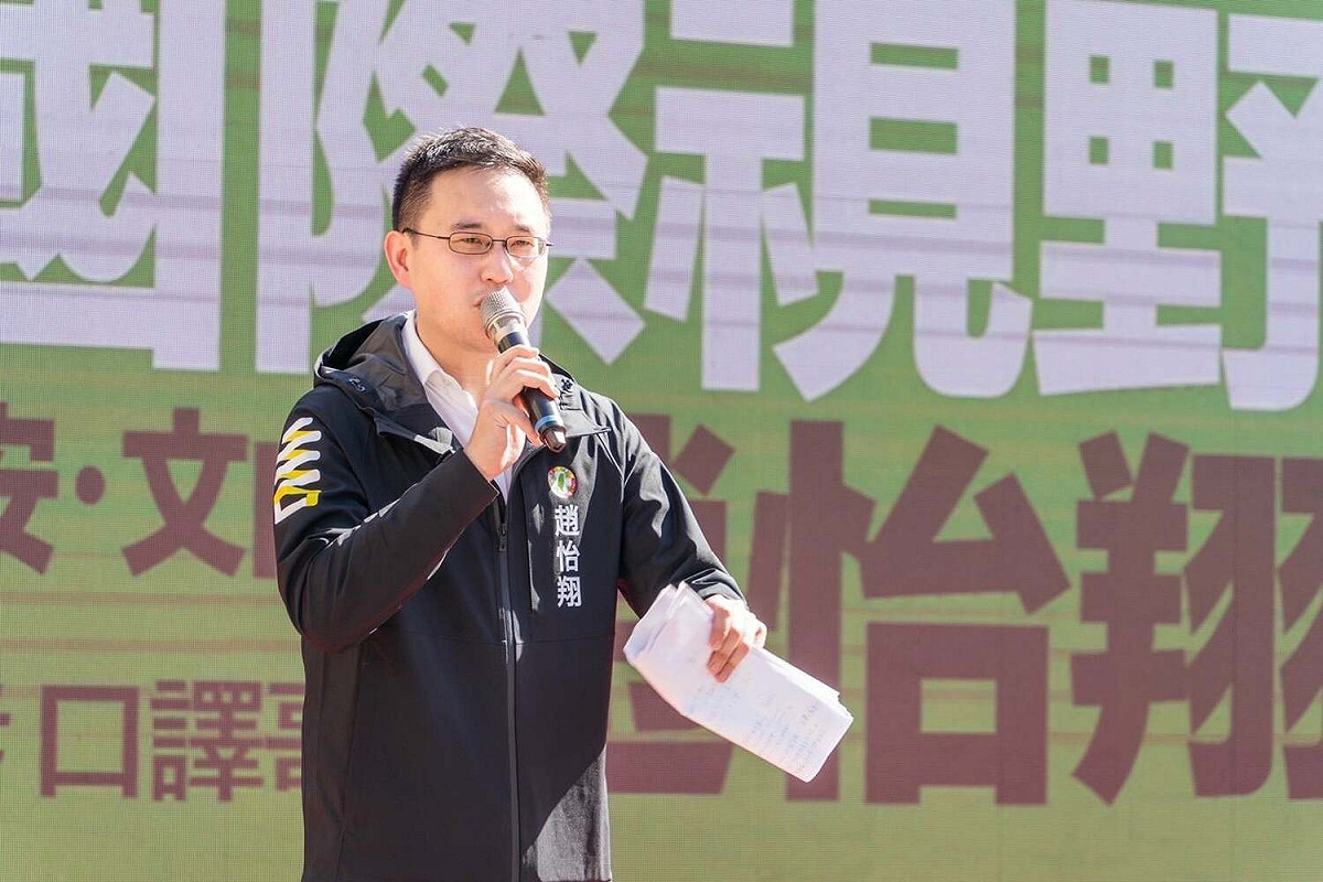 藍營點名外交部長吳釗燮下台，趙怡翔直言，請不要中計，最想換掉吳釗燮的是北京。 圖：取自趙怡翔臉書（資料照）