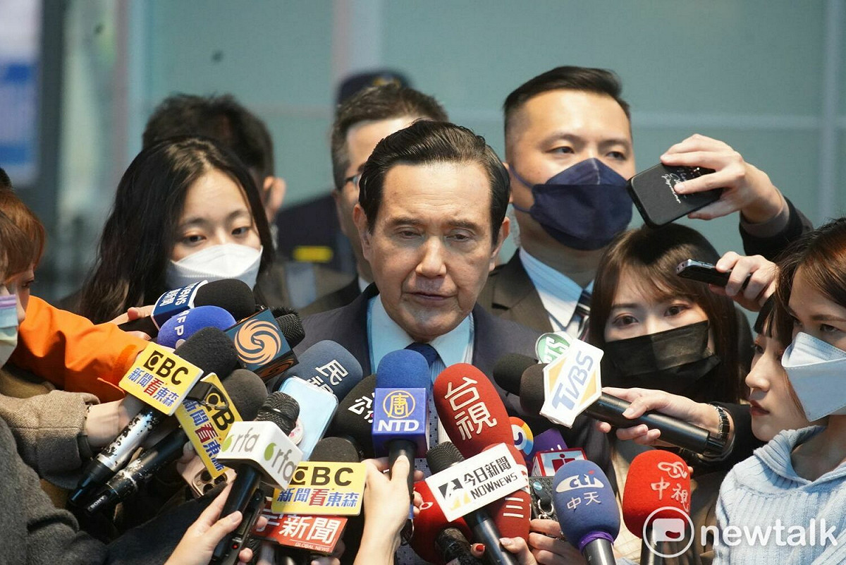 馬英九今（27）日展開訪中行程 圖：林昀真／攝