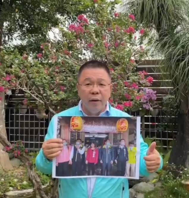 國民黨團書記長蔡育輝表示，全民皆知88槍擊事件的發生，肇因於民進黨前中執委郭再欽介入太陽光電，龐大黑金利益分贓不均，現在甩鍋藍營豈不此地無銀三百兩，若王文宗真是藍營大金主，市長選舉前就會大爆料，謝龍介早就當選台南市長。 圖：黃博郎／攝