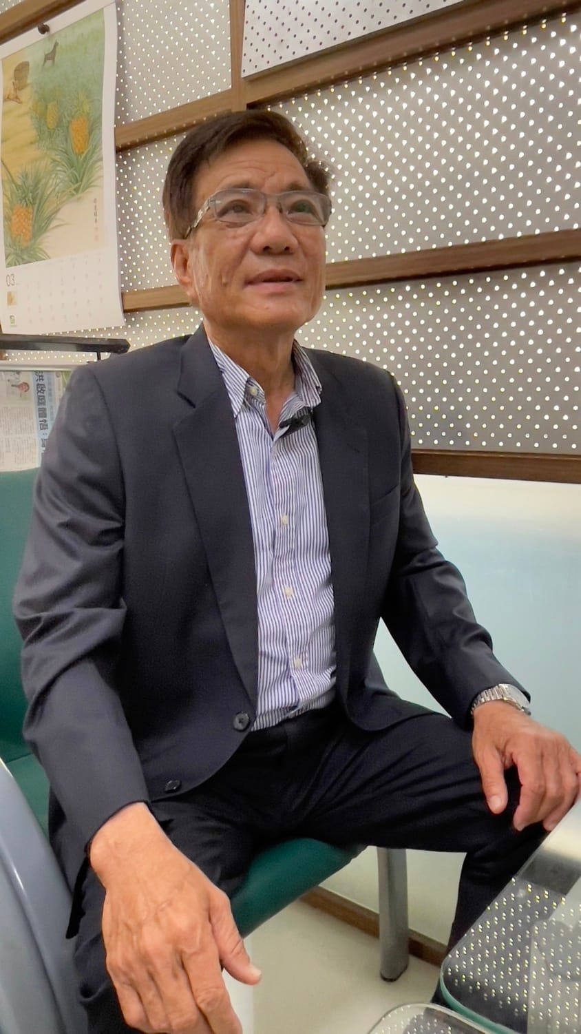 民進黨黃榮利黨內登記參選立委。 圖：嘉義縣記者公會/提供