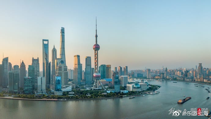 中國目前已經走到技術紅利消耗殆盡的邊緣，面臨「中等技術陷阱」。（圖為上海市景） 圖：翻攝自樂遊上海