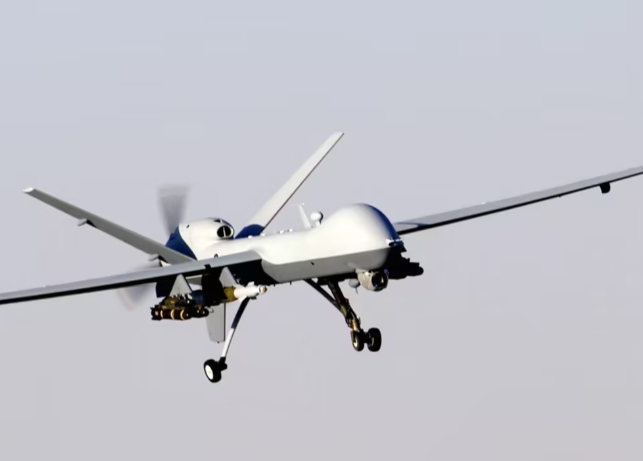 模擬測試中，美軍將AI搭載在MQ- 9 死神無人機上。 圖 : 翻攝自成視評論