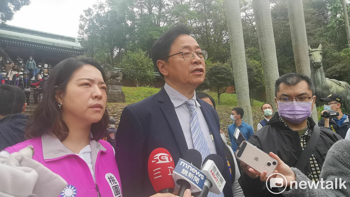 張善政表示，農業局專委盧紀燁犯錯，必須做處置，至於農業局局長自請處分，會按照府內程序開會研商。 圖：林昀真／攝