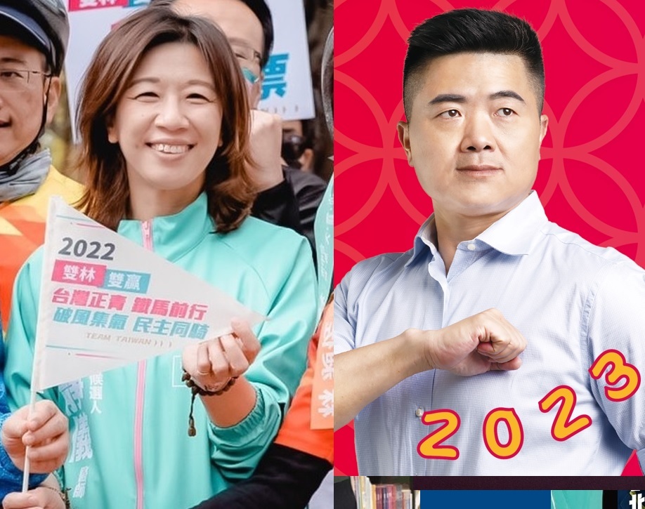 林靜儀與顏寬恒要在立委選舉二度對決。 新頭殼合成