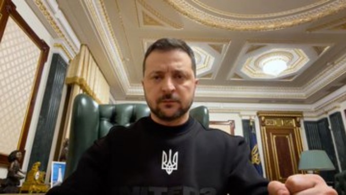 烏克蘭總統澤連斯基（Volodymyr Zelenskyy）。 圖：翻攝@ZelenskyyUa推特