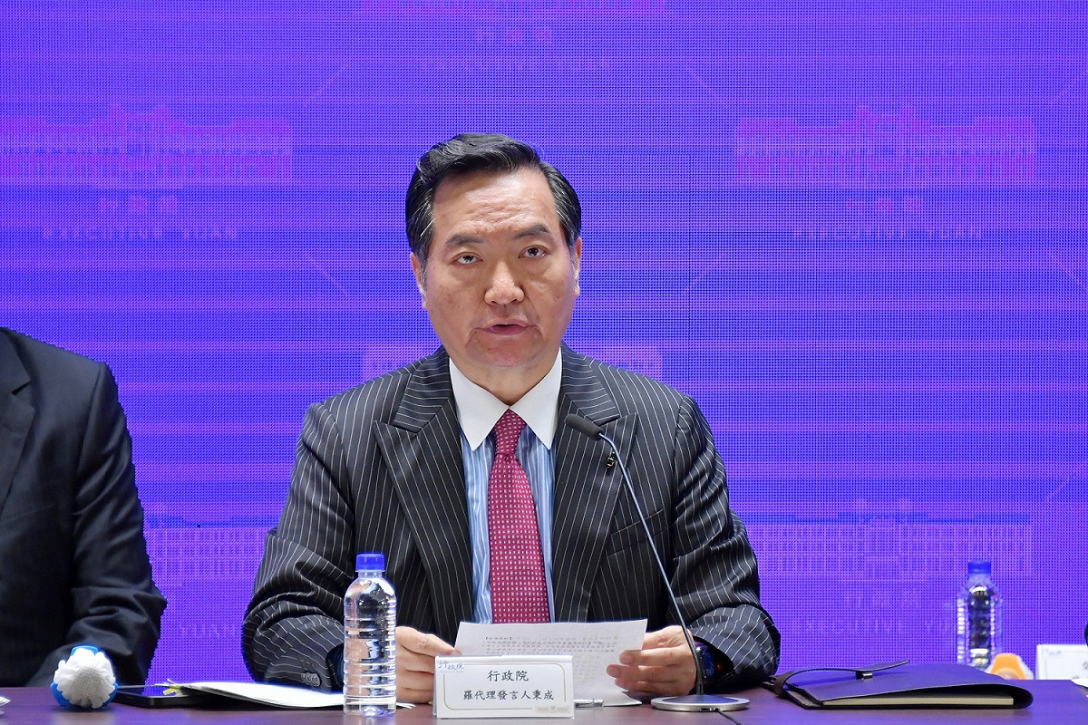 行政院政務委員兼代理發言人羅秉成。 圖：行政院提供
