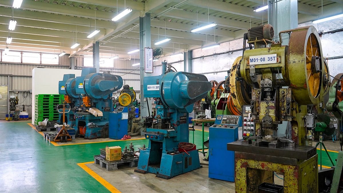 勤通精密廠區現況。 圖：新北市經發局提供