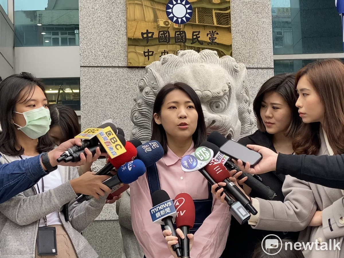 國民黨台北市議員徐巧芯。 圖：周煊惠 / 攝