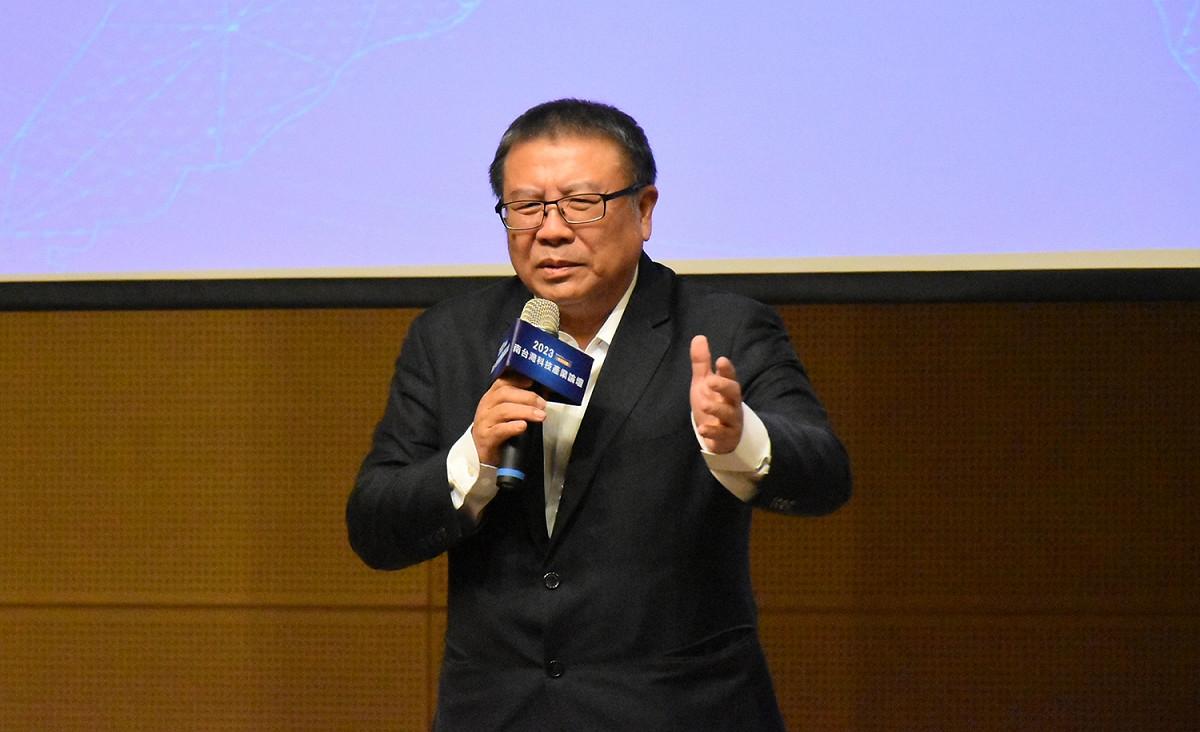 台灣玉山科技協會南台灣分會理事長黃水成。 圖：孫家銘攝