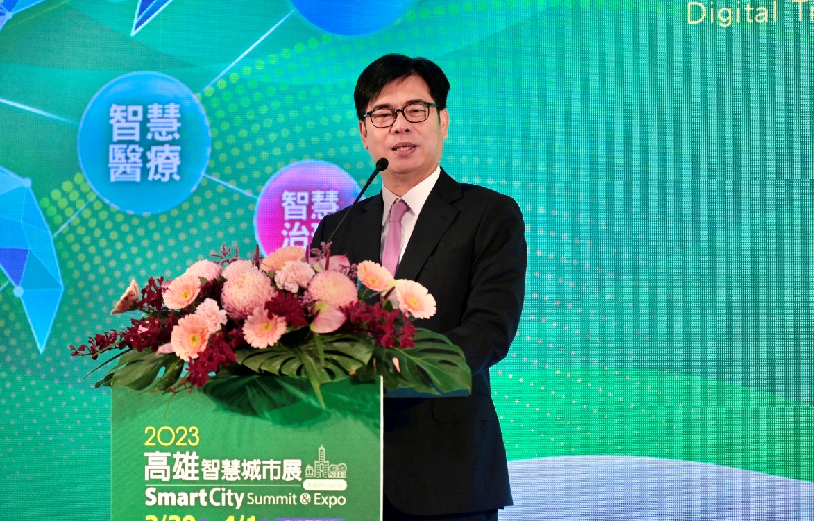 陳其邁認為區域間的用水應彼此互相合作。 圖:高雄市政府/提供