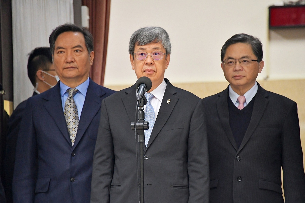 陳建仁上午赴立法院備詢。 圖：行政院提供(資料照)
