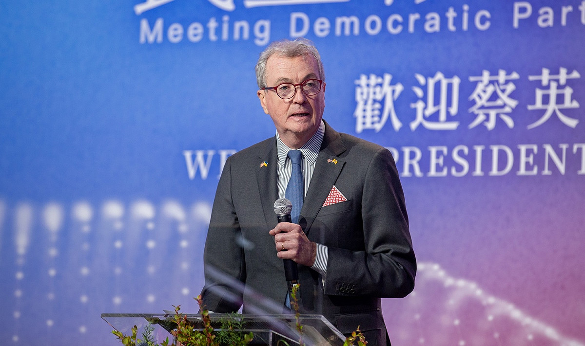 紐澤西州長菲爾·墨菲（Phil Murphy） 圖：總統府提供