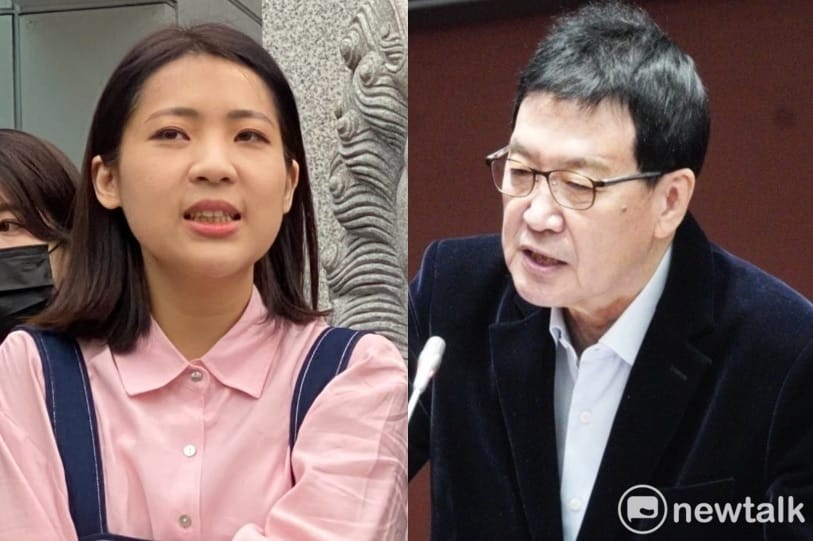 國民黨台北市議員徐巧芯、國民黨立委費鴻泰。 圖：周煊惠、張良一/攝（新頭殼合成 ）