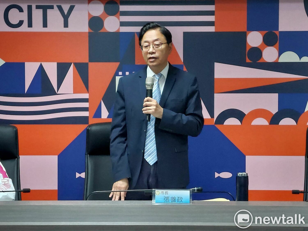 張善政認為，竹圍漁港遊艇碼頭工程當初根本就不該做， 圖：林昀真／攝