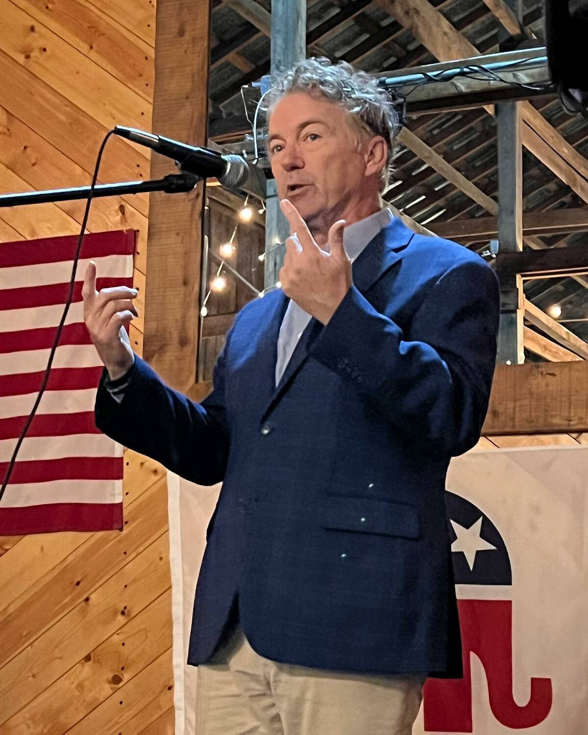 美國共和黨籍聯邦參議員蘭德．保羅（Rand Paul） 圖：Rand Paul臉書