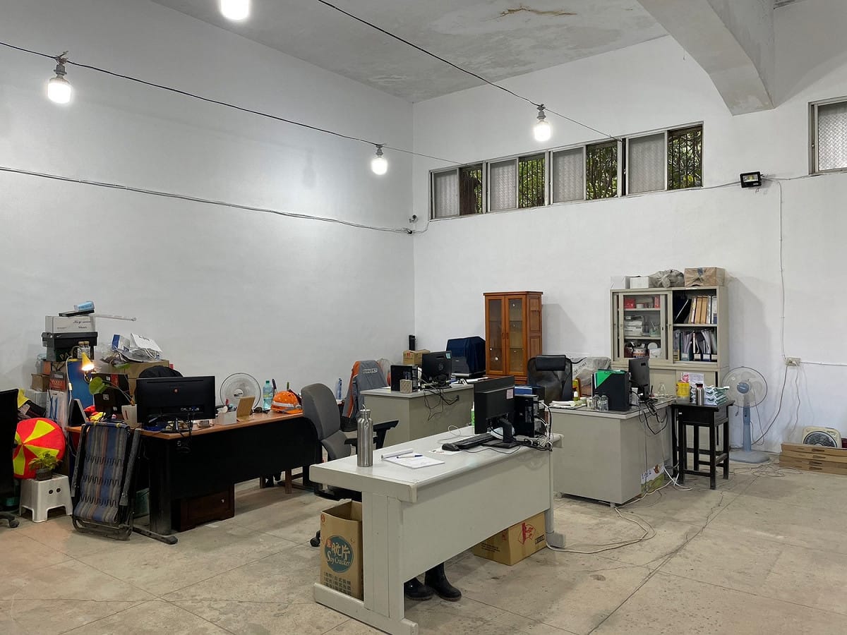 北側基地作為清潔隊辦公作業場區。 圖：新北市環保局提供