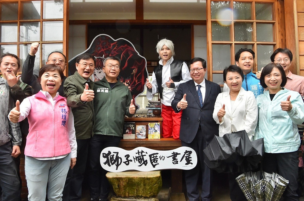 行政院副院長鄭文燦宣布將投入20億元，國家漫畫博物館年底開館。 圖：行政院提供