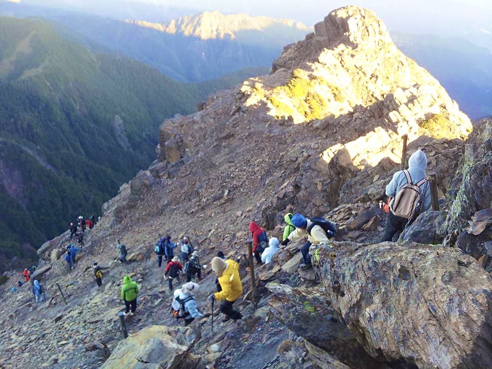 登頂玉山之路前後花了高玉山27年時間。 圖：高玉山提供