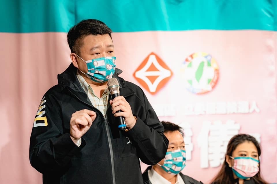民進黨新北市第1選區立委參選人何博文何博文。 圖：何博文提供