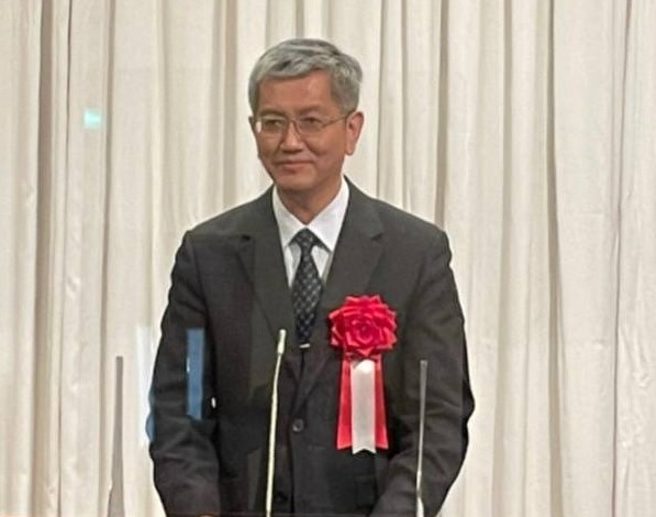 葉協隆表示澎湖輪將成為臺澎之間客貨運輸的新地標。 圖：交通部航港局/提供
