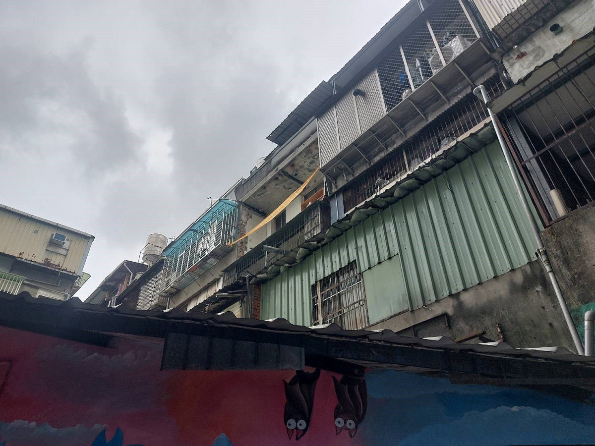 新莊西盛街天空之城違建已於3月初強制執行拆除完畢。 圖：新北市工務局提供