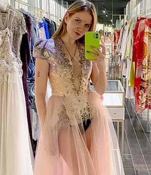 26歲的特雷波娃（Daria Trepova）被指控為放炸彈的兇手。 圖：翻攝自推特