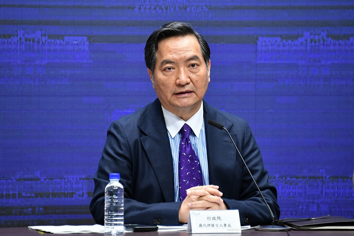 行政院政務委員兼代理發言人羅秉成。（資料照片） 圖：行政院提供
