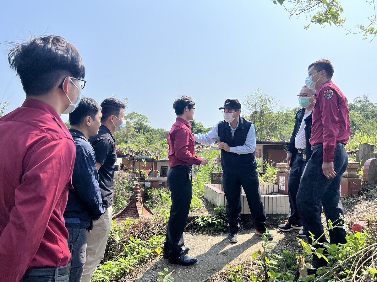 經統計清明連假期間，墓地火警由去年14件降至10件，大幅下降近29%。 圖：新北市消防局提供
