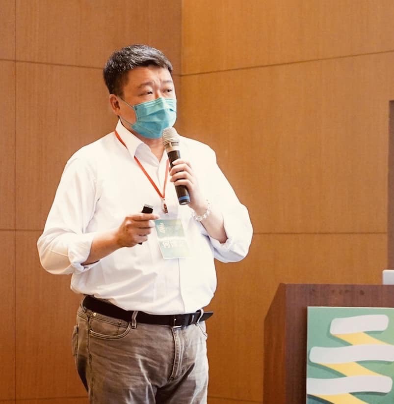 民進黨新北市第1選區立委候選人何博文。 圖：何博文/提供