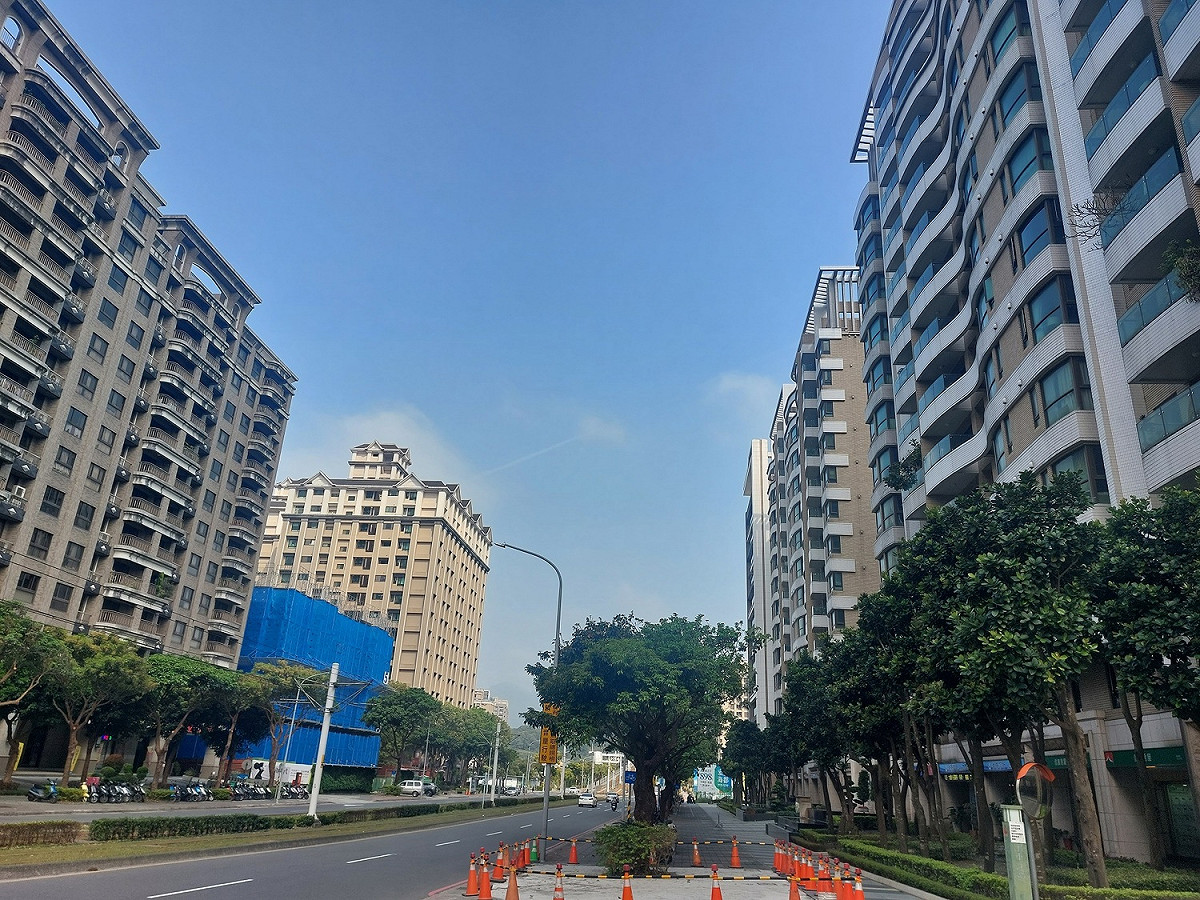 上月成交量第三名為淡水區，照片為淡海新市鎮。 圖：新北市地政局/提供