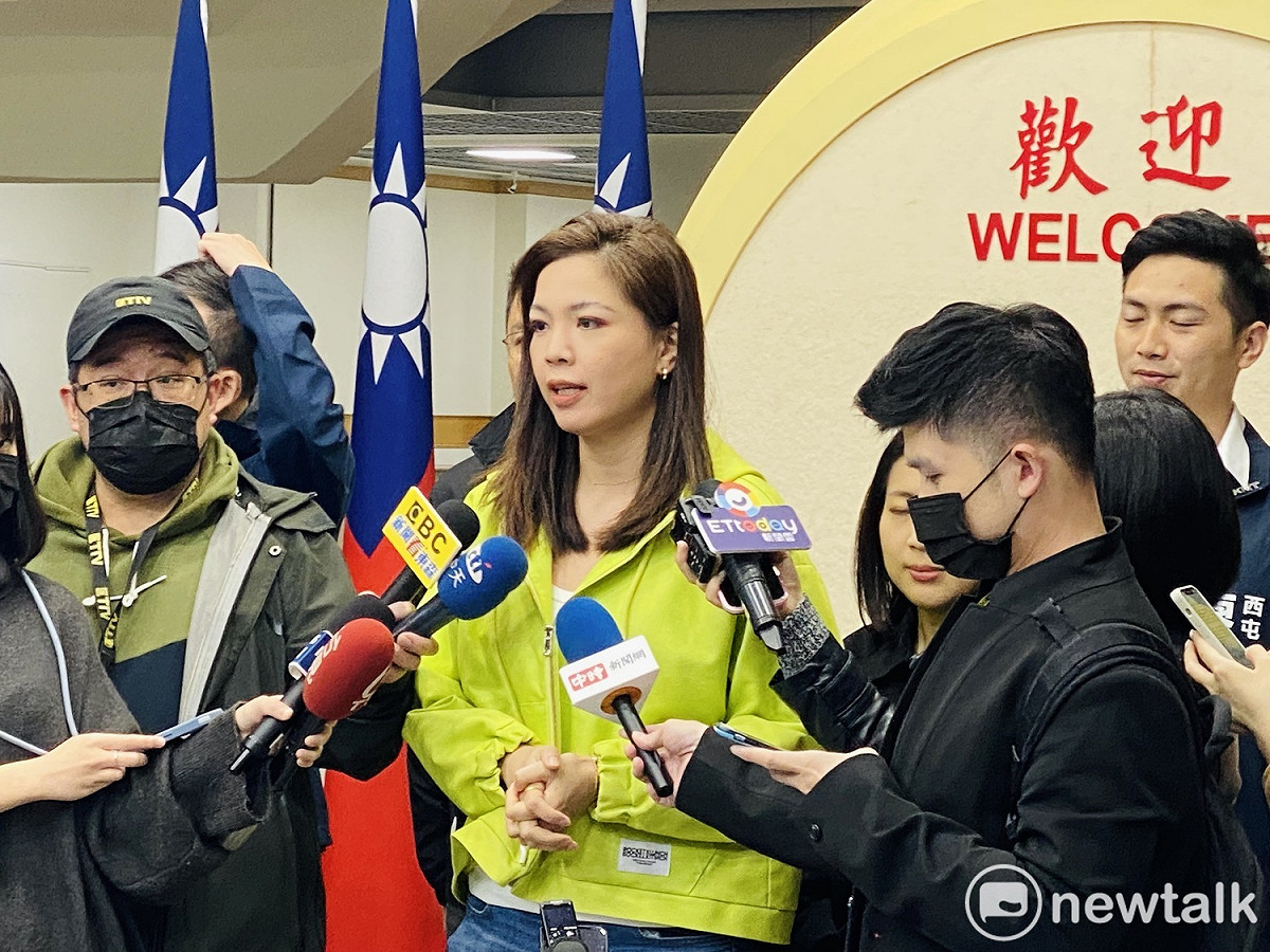 國民黨台北市議員鍾沛君。 圖：周煊惠 / 攝