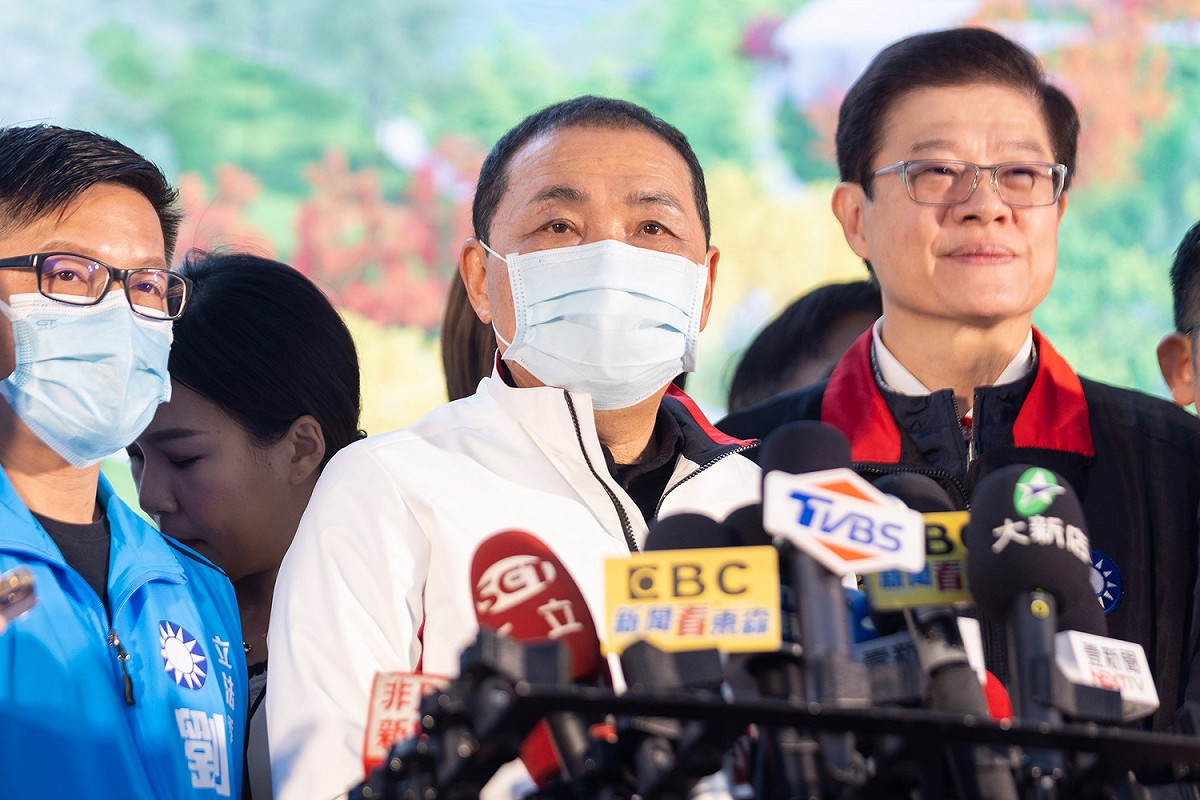 侯友宜表示，傾聽人民的聲音、解決人民的痛苦，才是當前最重要的事。 圖：林昀真／翻攝