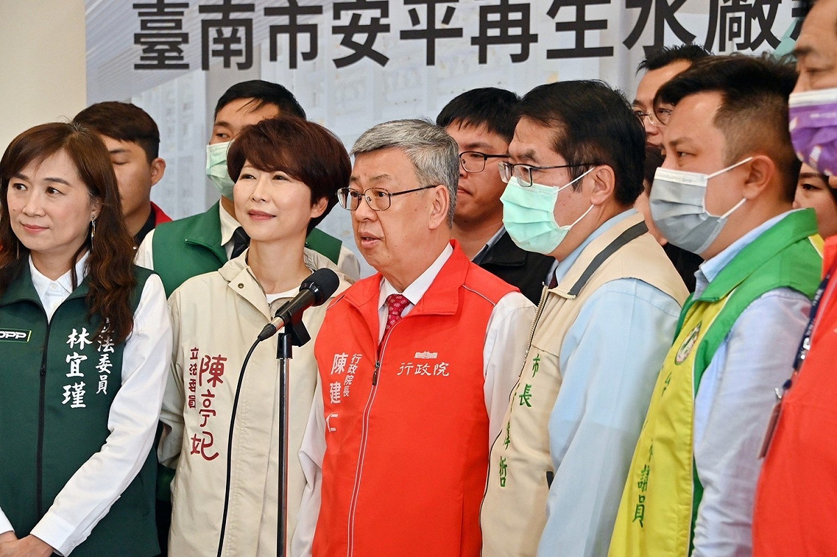 行政院長陳建仁對中共軍演做出回應。 圖：行政院/提供