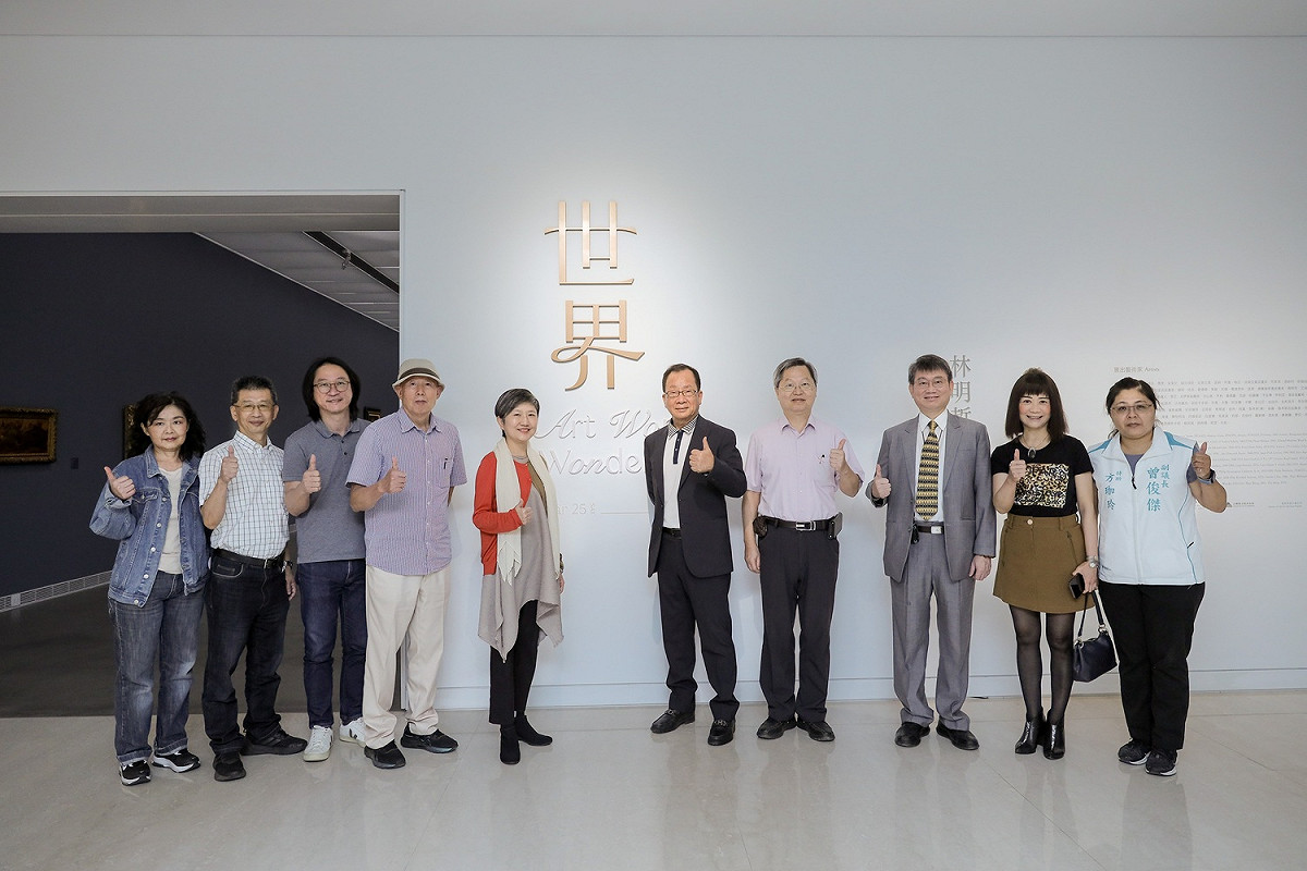 《世界─林明哲的藝術收藏》於高美館開展。 圖：高雄市立美術館/提供