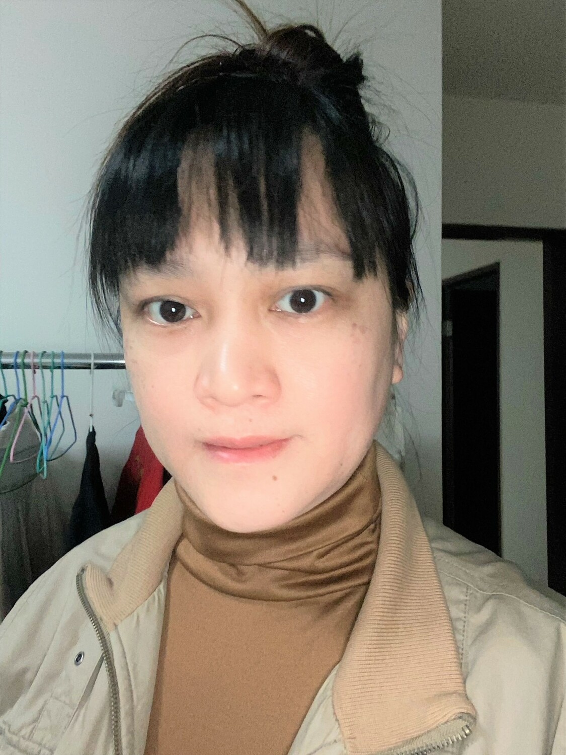 醒吾高中劉韋圻不畏困境，仍努力求知，不放棄高中學業，盡全力兼顧家庭和學業。今年也報名四技二專統測，希望繼續往大學之路邁進。 圖：新北市教育局提供