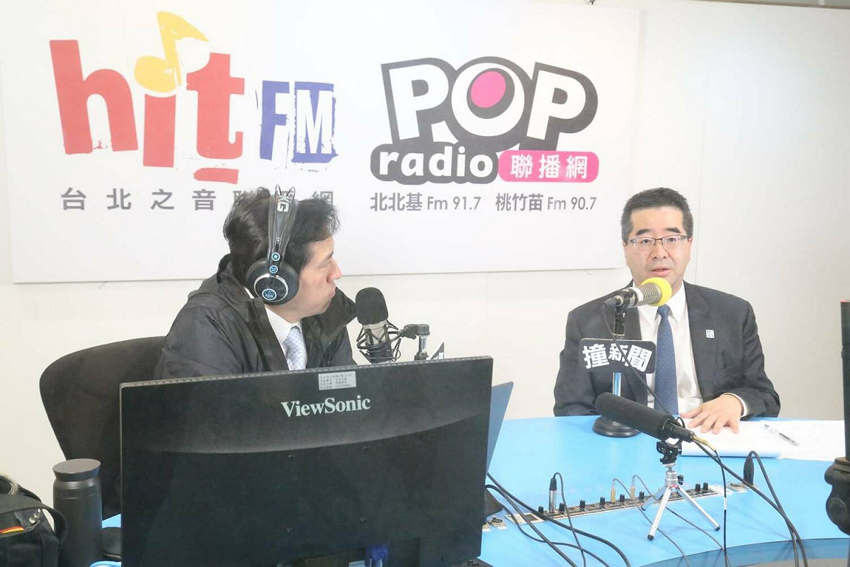 馬英九基金會執行長蕭旭岑接受黃暐瀚專訪。 圖：《POP撞新聞》/提供