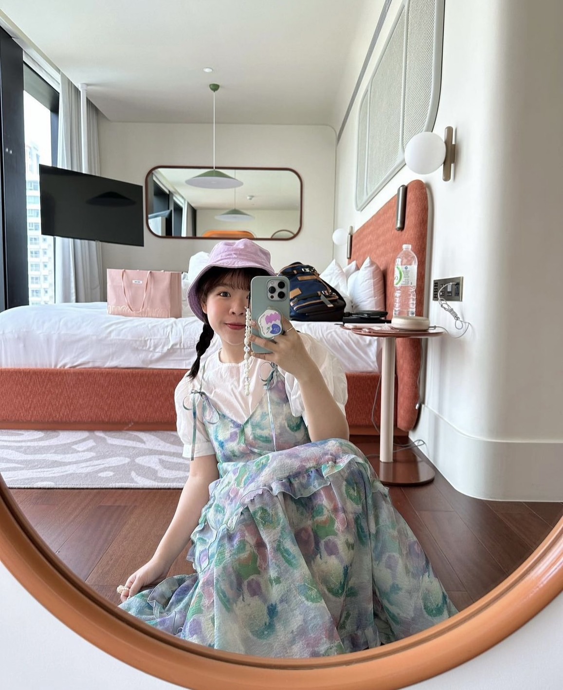 古娃娃近日到泰國旅遊。 圖：翻攝自古娃娃IG