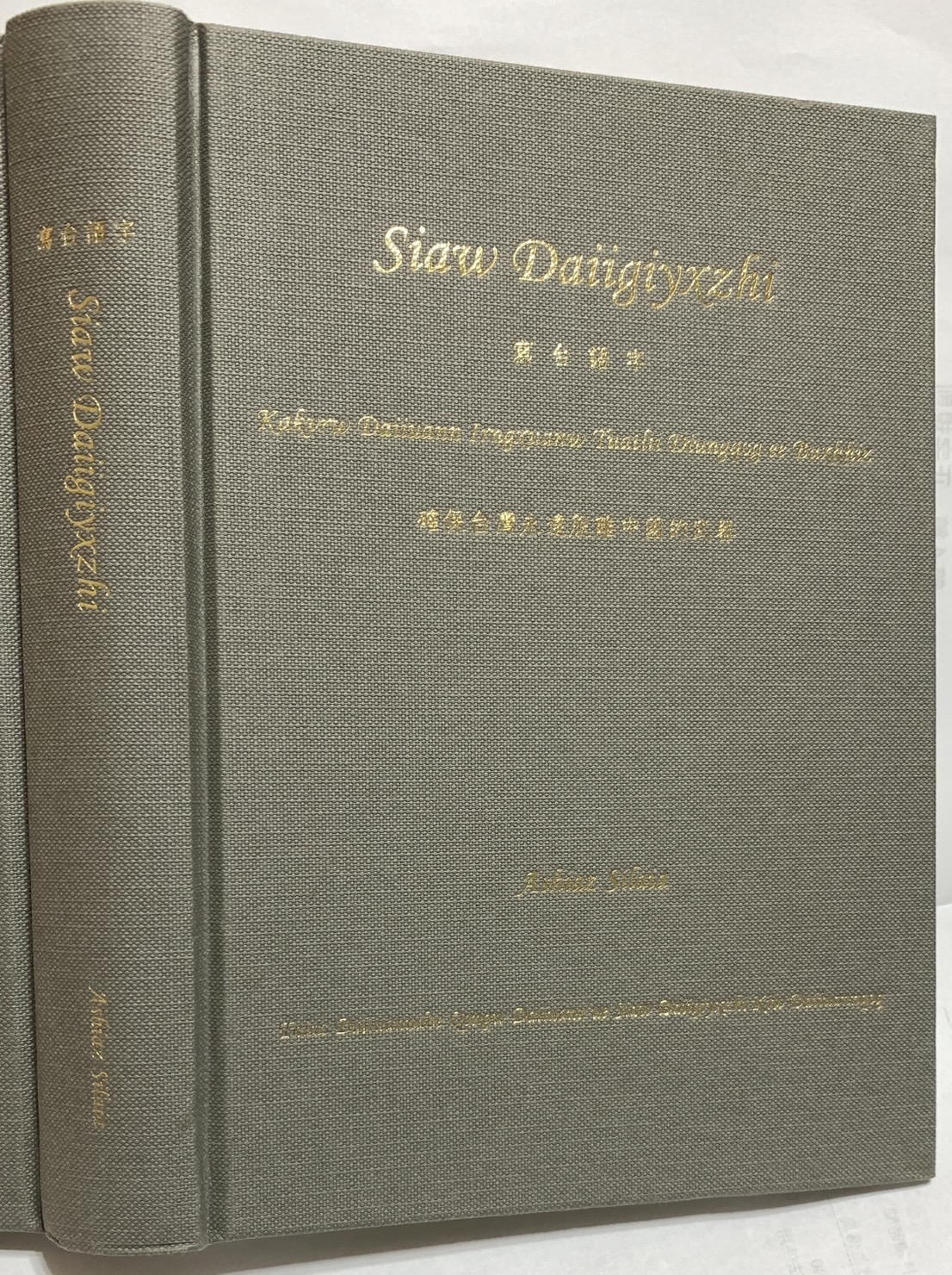 前國安會副秘書長葉國興撰述「台語字-確保台灣永遠脫離中國的武器」一書。他說，「只要台灣人用自己的文字把建國的意志寫成歷史，傳予子孫，台灣人追求建國的心就永遠不會死，只要台灣人追求建國的心不死，台灣就一定會成為獨立的國家」。 圖：朱蒲青／翻攝