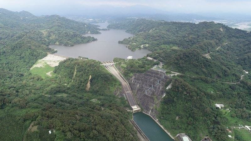 截至今(1)日，鯉魚潭水庫蓄水量回升至61.63%，有效蓄水量則是7121萬頓。 圖：翻攝自鯉魚潭水庫官網（資料照）