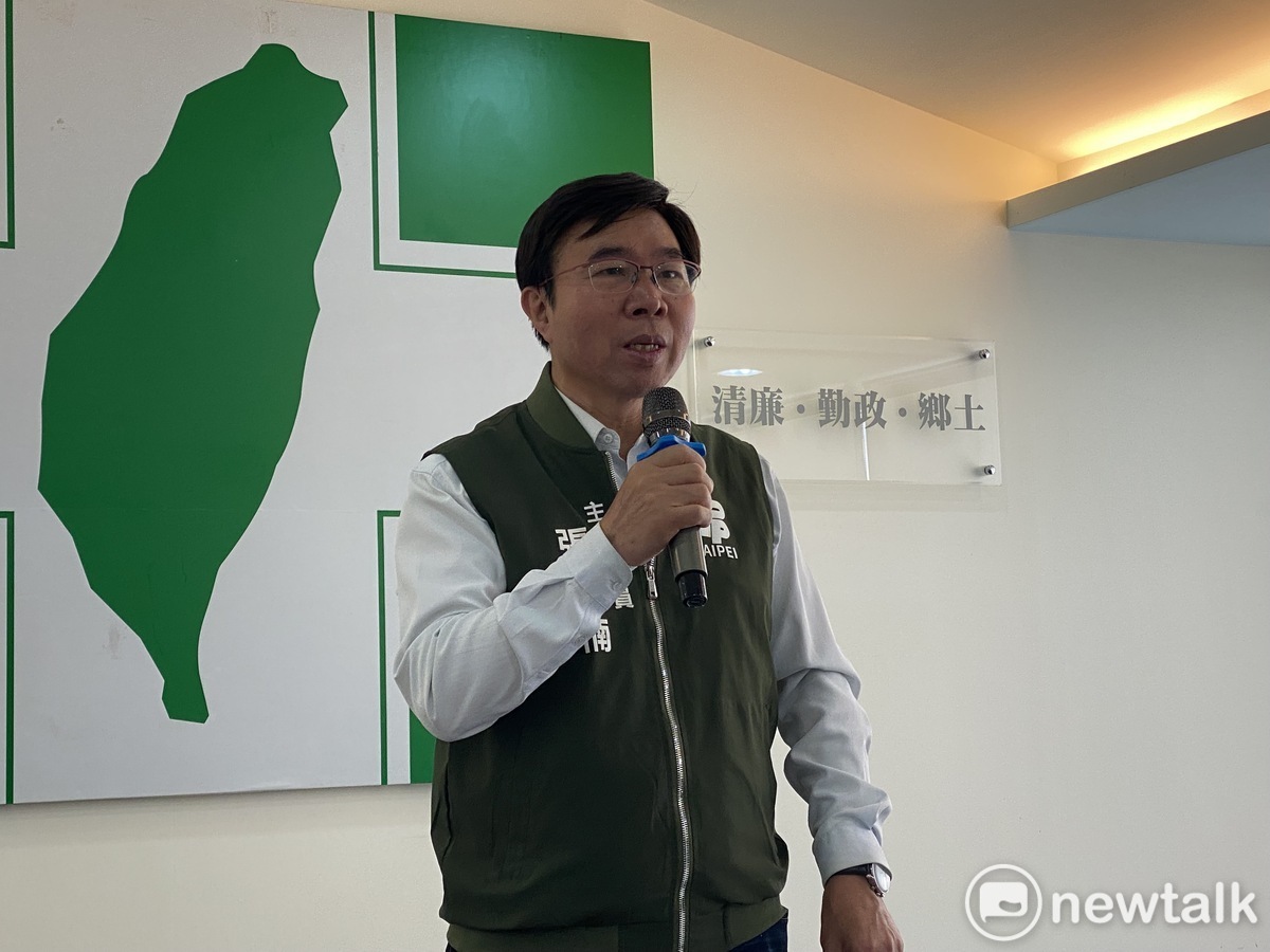 民進黨台北市黨部主委張茂楠。 圖：周煊惠 / 攝（資料照）