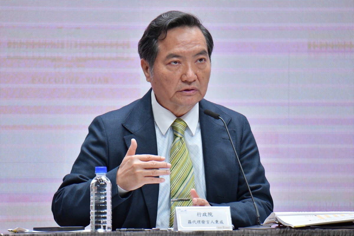 行政院政務委員兼代理發言人羅秉成。 圖：行政院提供