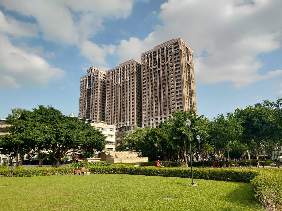 永和區保福段661地號大陳新村都更後情形。 圖：新北市城鄉局提供