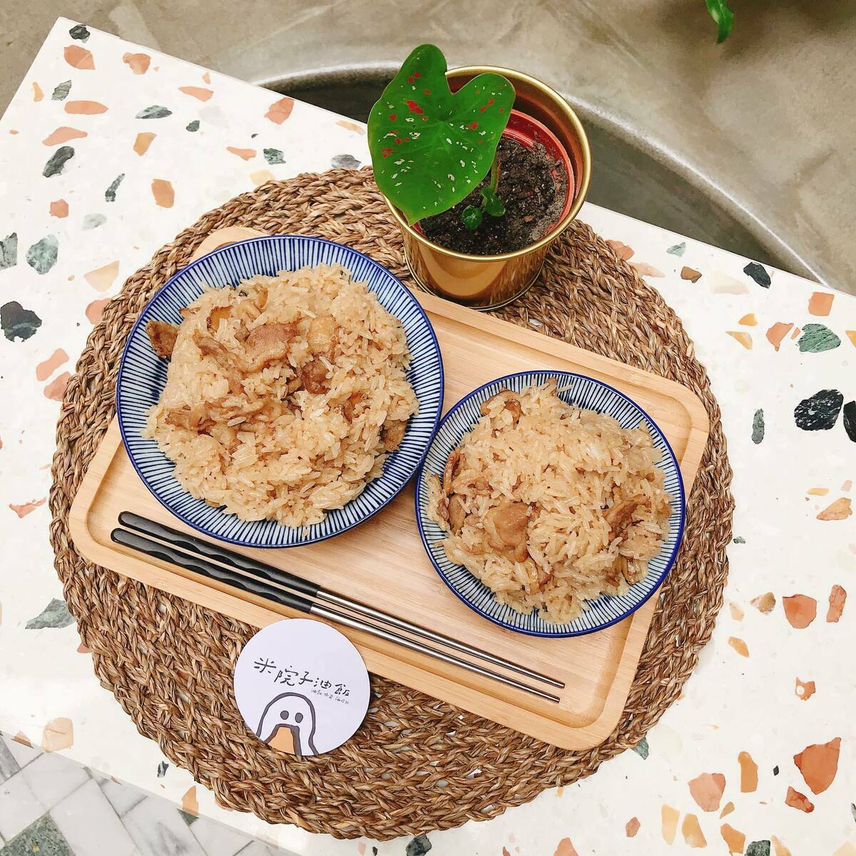 米院子油飯讓人一試成主顧。 圖:取自米院子油飯臉書