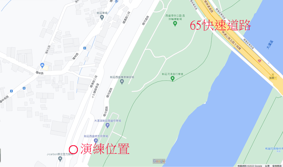 19號越堤道位置。 圖：新北市高灘處提供