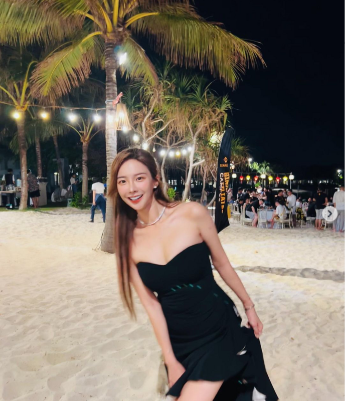 YouTuber「奎丁」外型亮麗，直率的性格深受喜愛。 圖：翻攝自IG＠zamy_ding